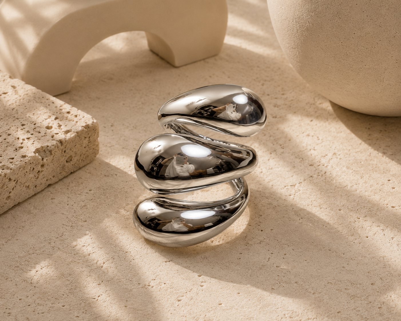 GOLDEN HOUR – SPIRAL CUFF